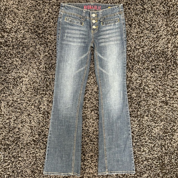 Hydraulic Super Low Metro Bootcut Jeans - Picture 3 of 5